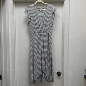 Caution to the Wind wrap dress